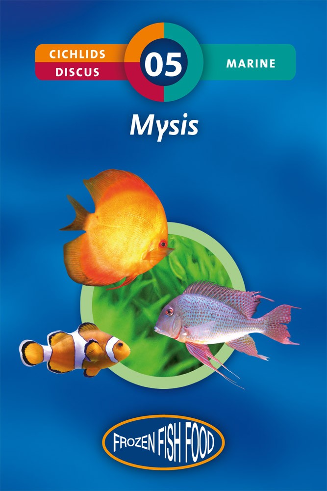 3F & Ruto Frozen Mysis Blister Frozen Fish Food 95gm