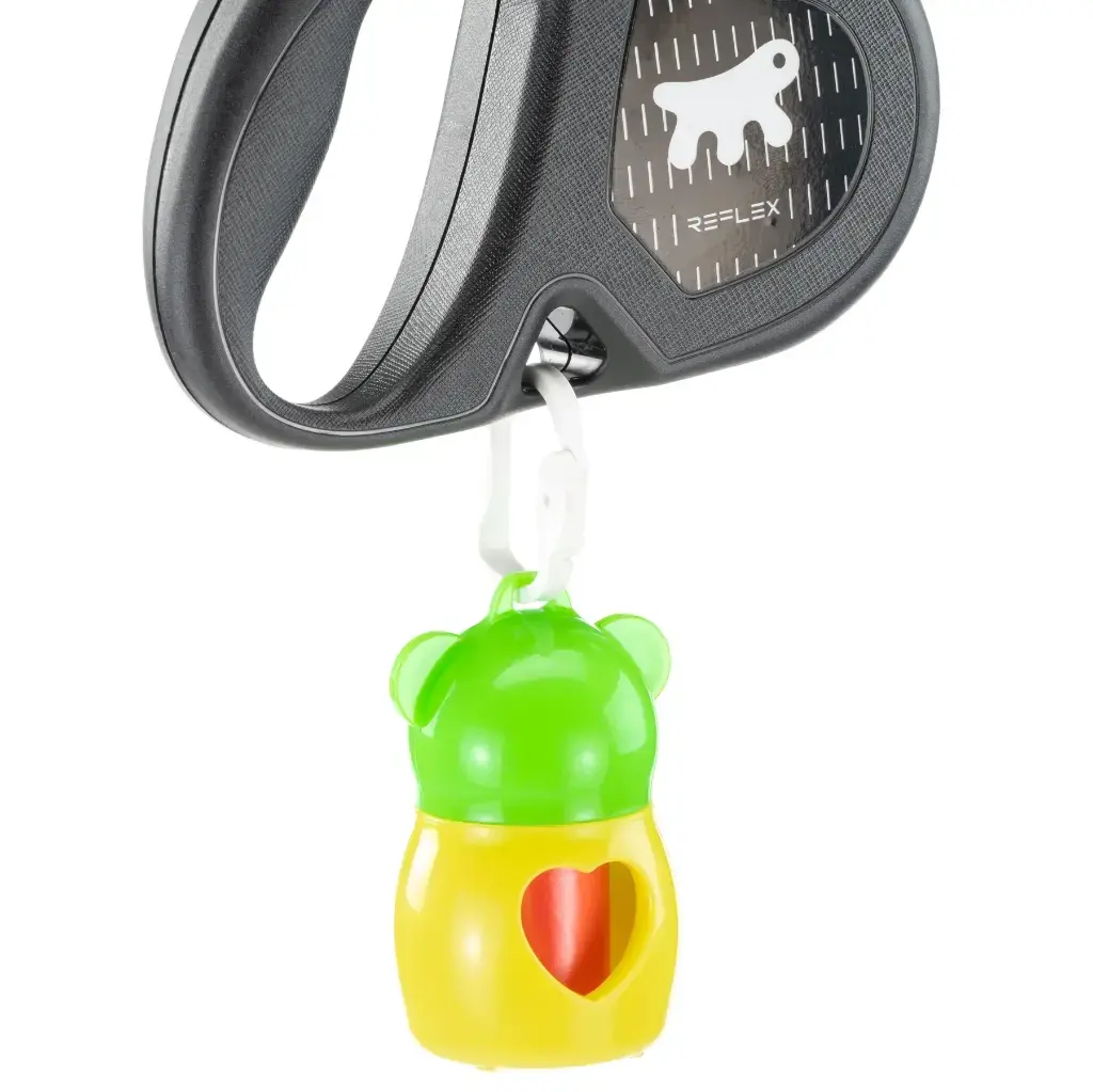 Ferplast Flippy One Reflex Cord Medium-Acid Green (7).webp