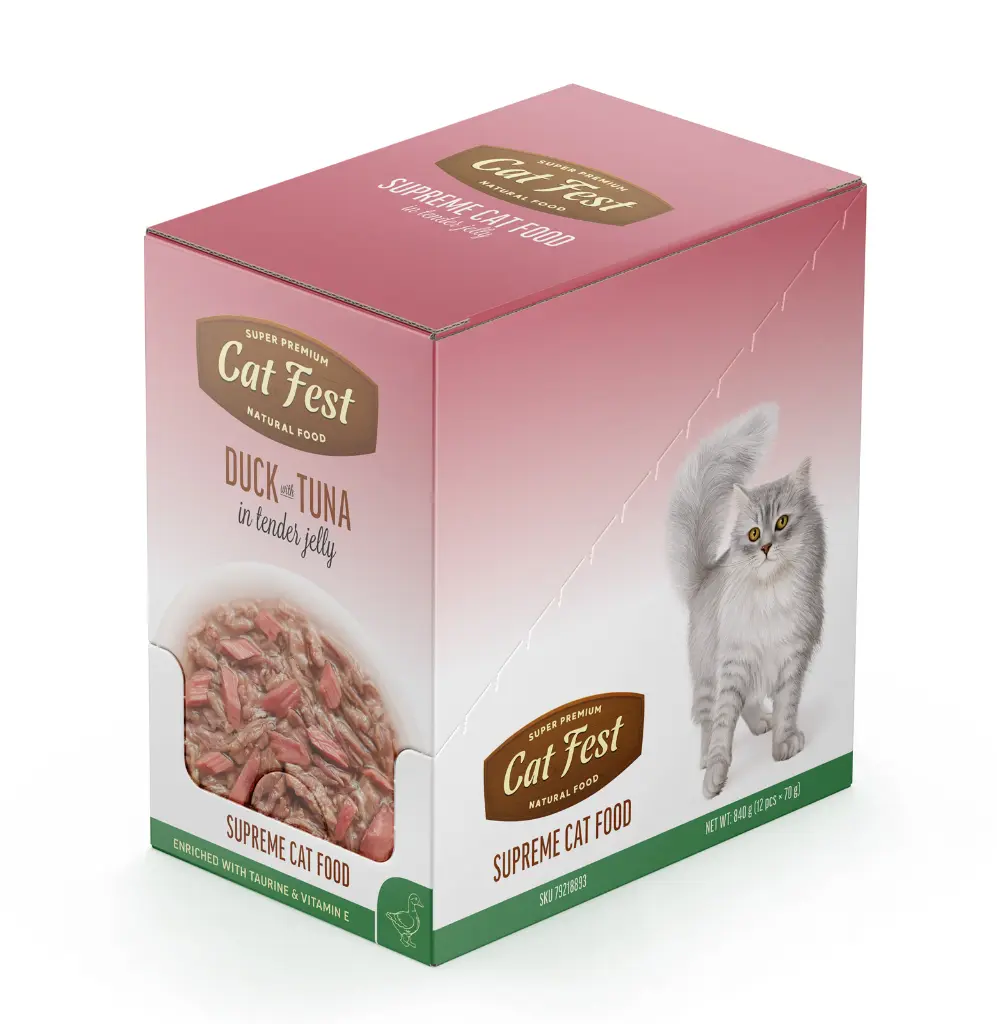 Cat Fest Duck With Tuna In Tender Jelly For Cats 70g (3).webp