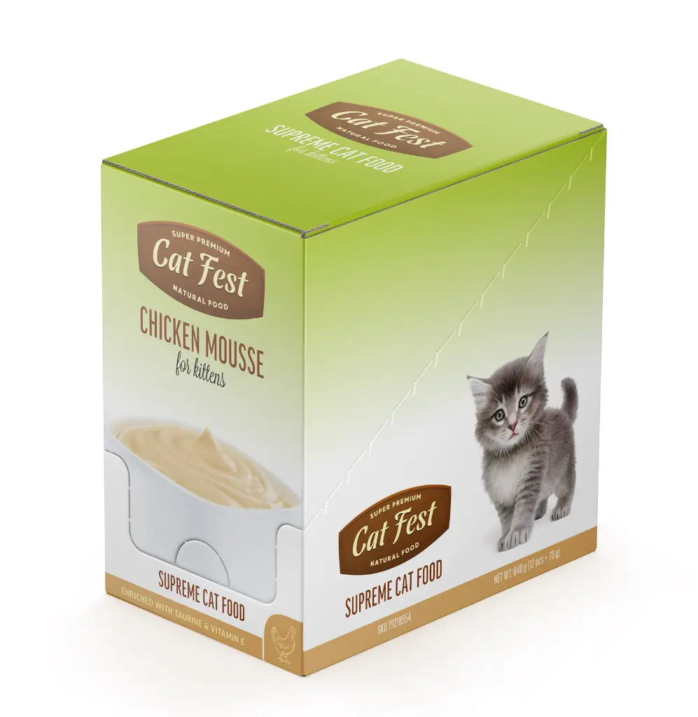 Cat Fest Chicken Mousse For Kittens 70g (3).webp