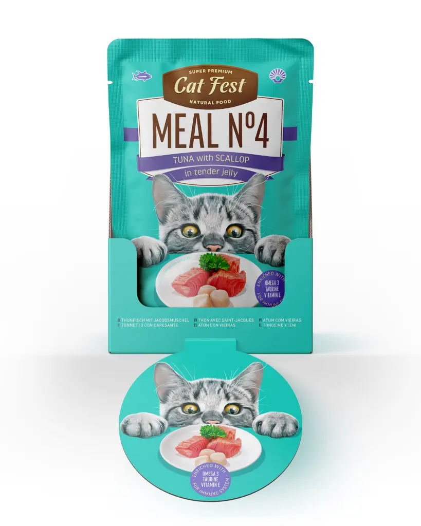 Cat Fest Meal No 4 Cat Food in Jelly-Tuna With Scallop 50g (3).webp