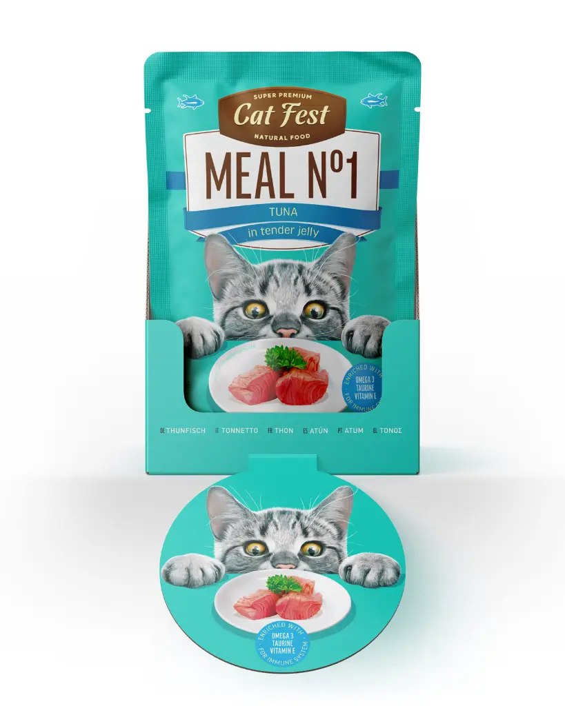 Cat Fest Meal No 1 Cat Food in Jelly-Tuna 50g (3).webp