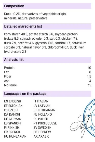 Dog Fest Dental Treats For Adult Dogs -Chewy Roll -Duck 100g (1).webp