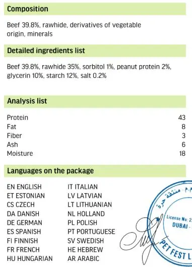 Dog Fest Dental Treats For Adult Dogs -Twister - Beef 80g (9cm) (1).webp