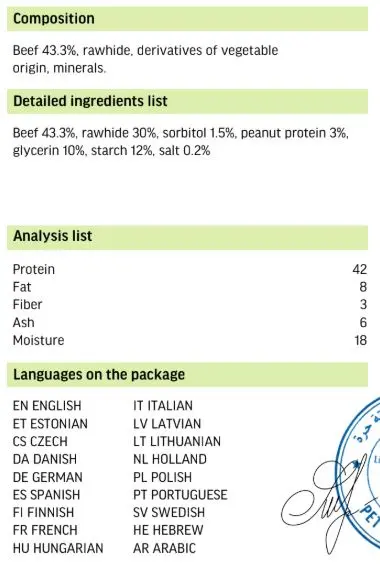 Dog Fest Dental Treats For Adult Dogs -Twister-Beef 100g (14cm) (1).webp