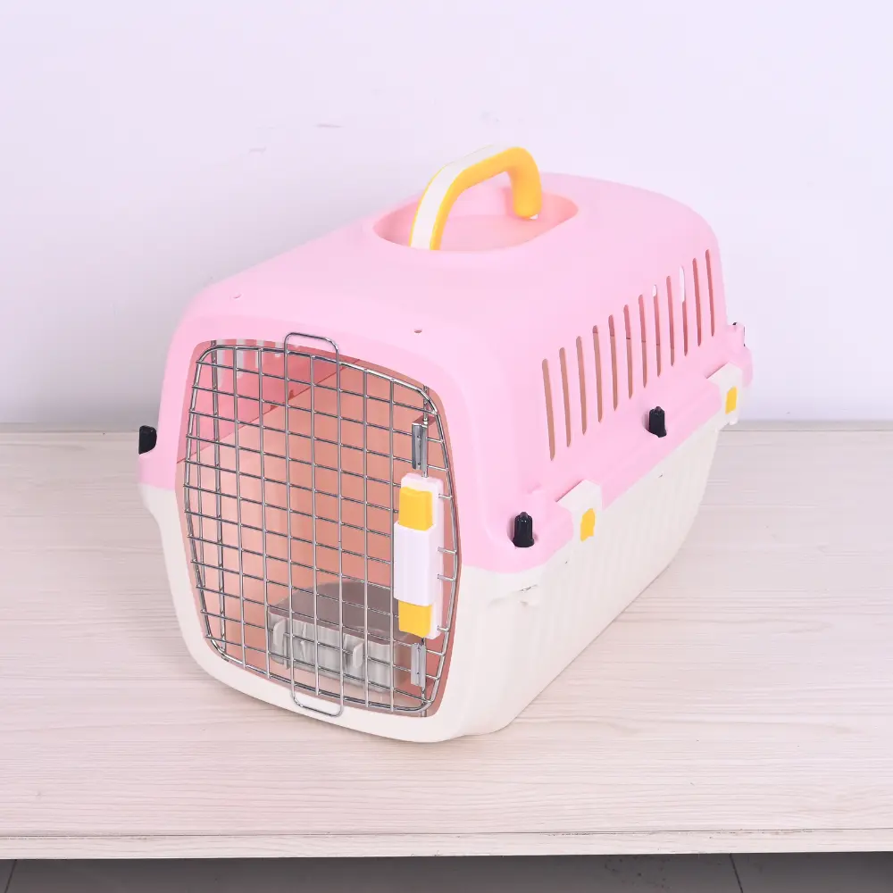 Pet Mode Plastic Pet Carrier 50x35x34cm (Assorted Colors) HC040-L50 (3).webp