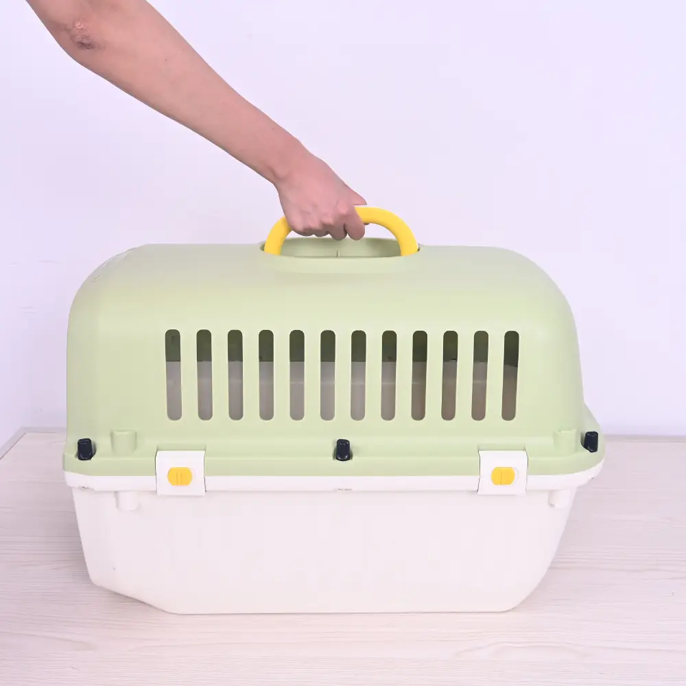 Pet Mode Plastic Pet Carrier 50x35x34cm (Assorted Colors) HC040-L50 (7).webp