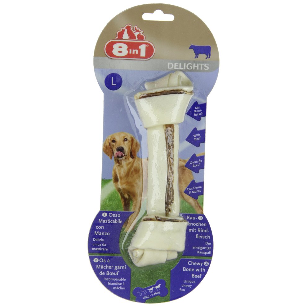 8in1 8in1 Delights Beef Bones L, 85 g