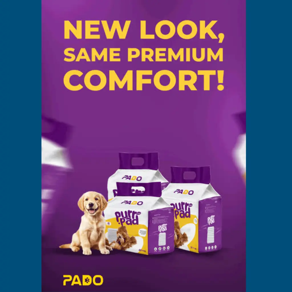 Pado Pet Pad - Advanced Layer Protection - 60 x 60cm - 40pcs.webp