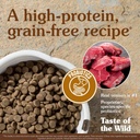 Taste Of The Wild Pine Forest 12.7Kg Grain Free High Protein Real Meat Dog Food with Venison & Legumes 