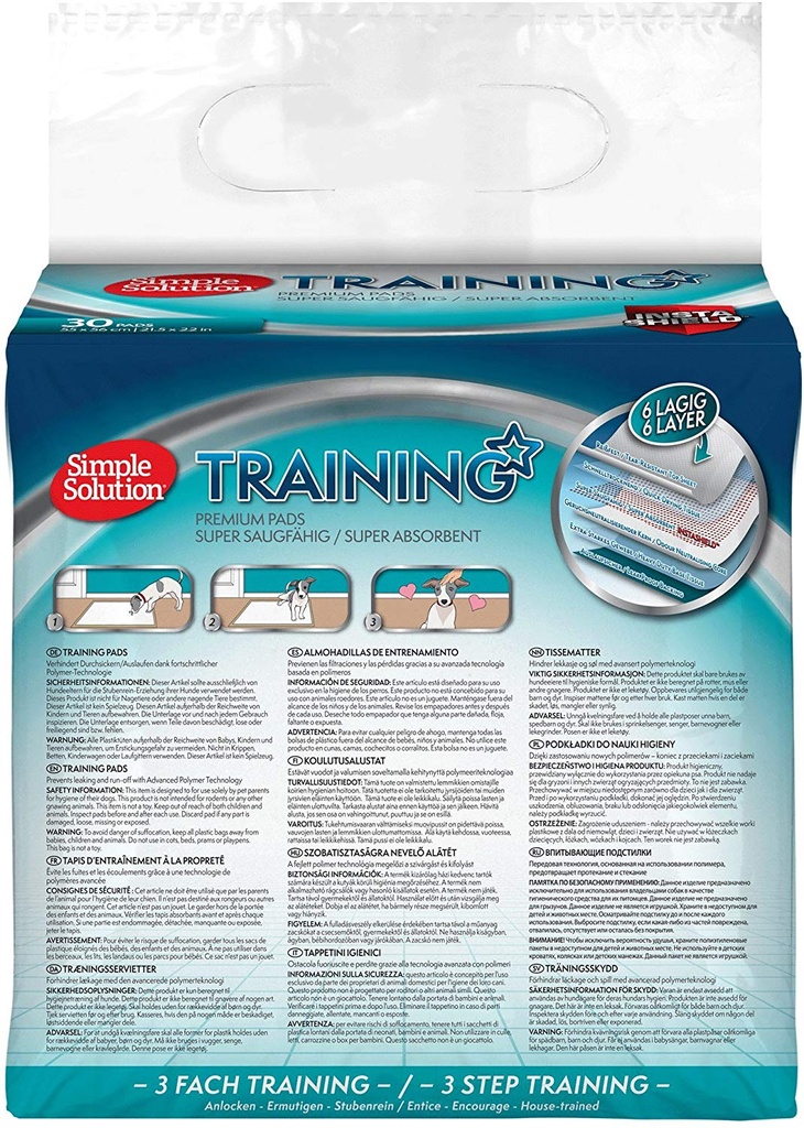 Simple Solution Puppy Training Pads -30