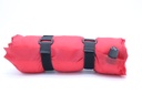 Self Inflate Travel Pillow Red Spongy Oxford Sleep Well Camping Hiking Outdoor Survival