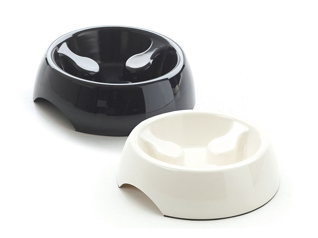 Savic Slow Down Dog Bowl Small 400ml Size 1