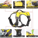 Fida Dog Harness Large Yellow