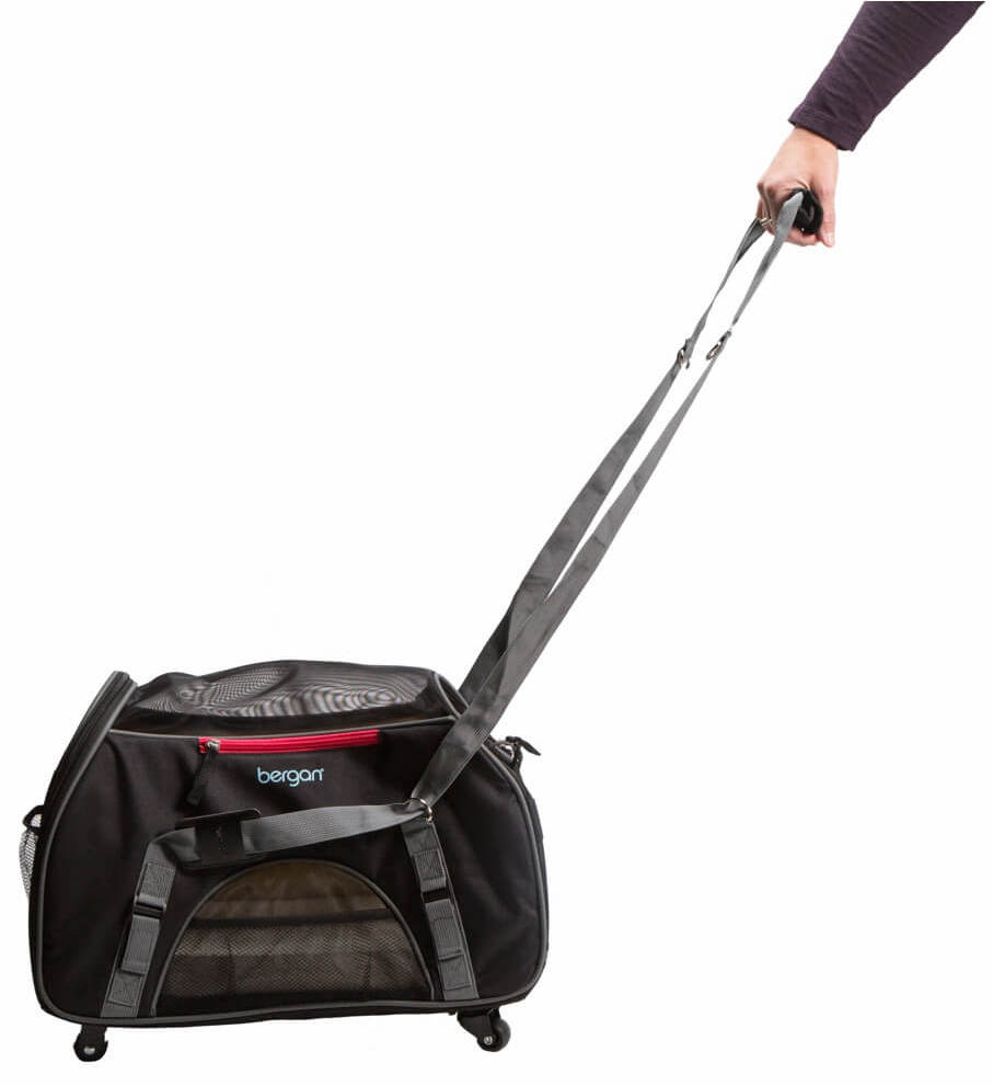 Bergan Comfort Carrier Wheeled Black/Grey