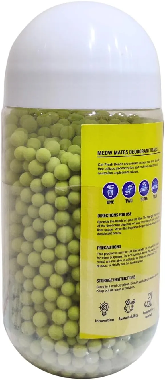 Meow Mates Deodorant Bead 450g - Lemon