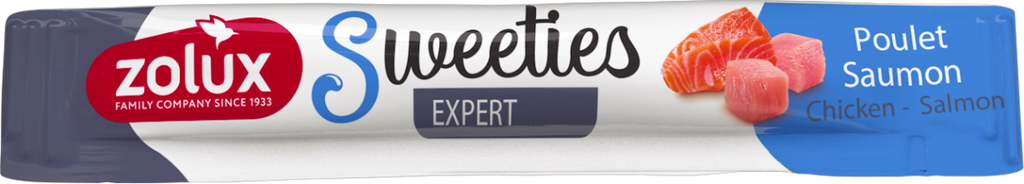 Zolux Sweeties Creamy Stick For Dog Chicken Cheese 48pcs x 14gm