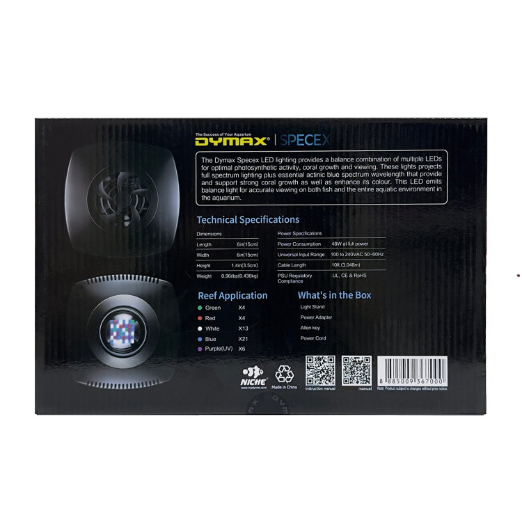 Dymax SpeceX Reef Light Science