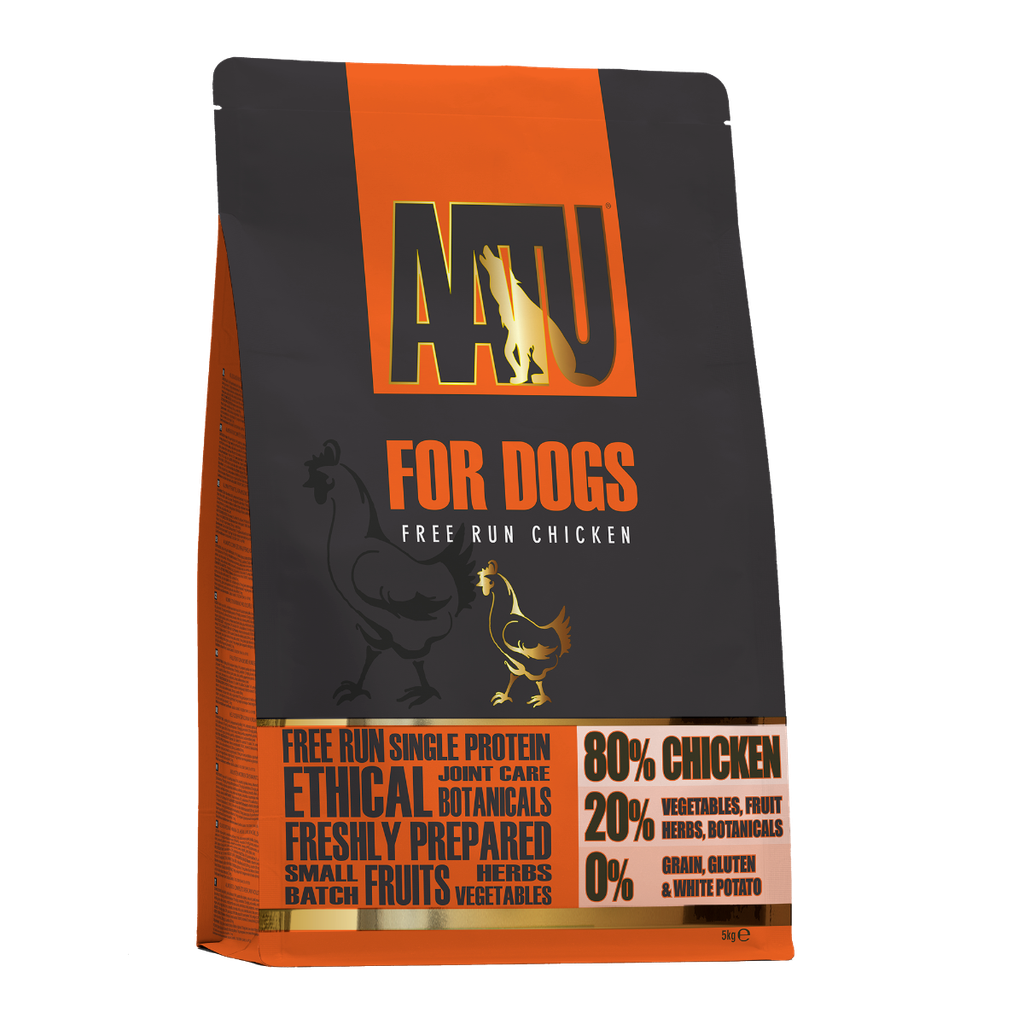 AATU Free Run Chicken Dry Dog Food-5kg