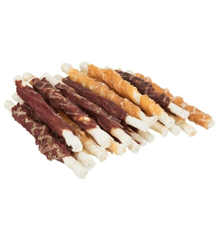 Trixie Denta Fun Chewing Roll Mix Dog Chews - 250G