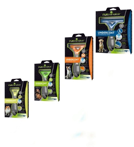 FURminator Undercoat DeShedding Tool for Large Long Hair Dogs Large