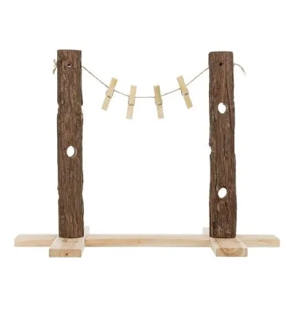 [201409-1] Trixie Natural Living Duo Feed Tree for Small Pets 53×34×25cm