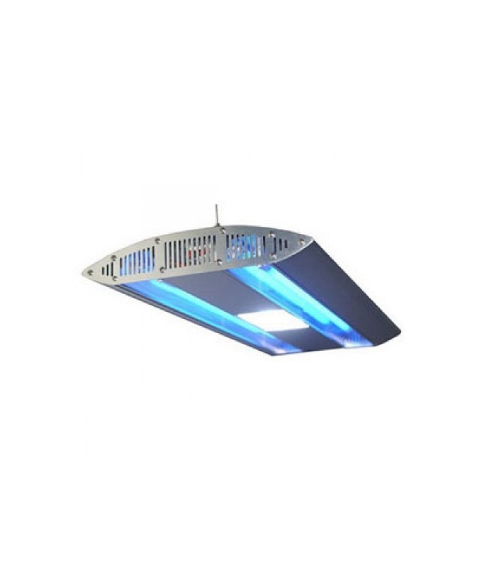 Aqua Medic Ocean T5 Light 150 Plus Aquarium Luminaire with Metal Halide Lamps 1x150W MH + 2x24W
