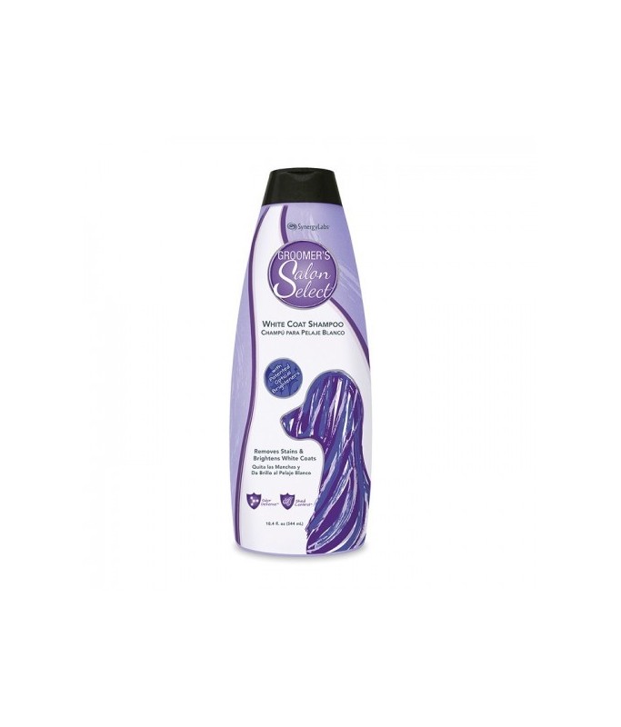 Synergy Lab Groomer's Salon Select White Coat Shampoo for Cats and Small Animals 544ml