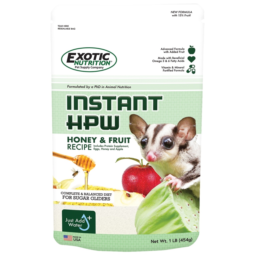 Exotic Nutrition Instant HPW Honey & Fruit Recipe 1LB