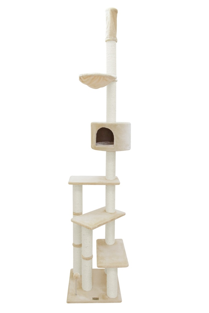 Fauna ROCIO Cat Pole Beige LWH 45x45x240cm