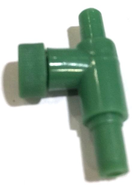 Aquarium Airline Control Valve Straight Green