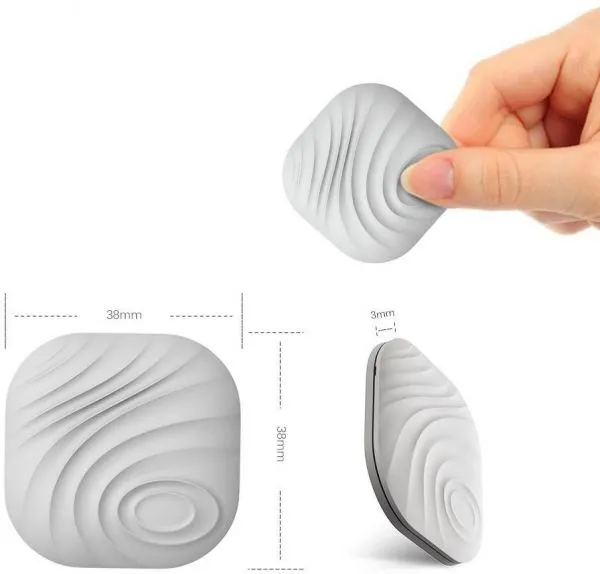 Nut Find 3 Bluetooth Itag Cherry Grey Anti-Loss Mobile GPS Community Locator Lost Item Finder Child Pet Keys Car Wallet Luggage