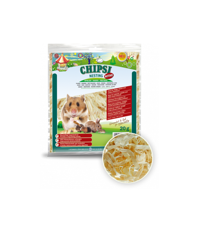 Jrs Chipsi Nesting Active 20gm