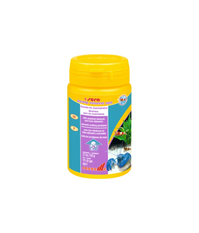 [SR03398] Sera Shrimp Mineral Salt 100ml / 105gm / 3.7oz