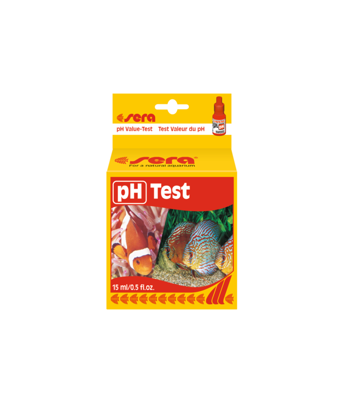 Sera pH Test Aquarium Water Test Monitoring 15ml