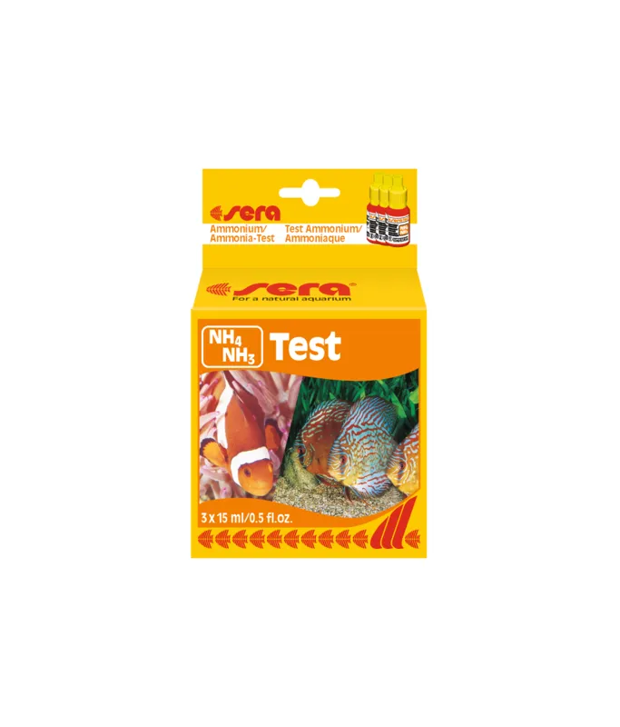 [SR04910] Sera Test Kit Ammonium Ammonia NH4 / NH3 for Fresh and Marine Water 3x15ml