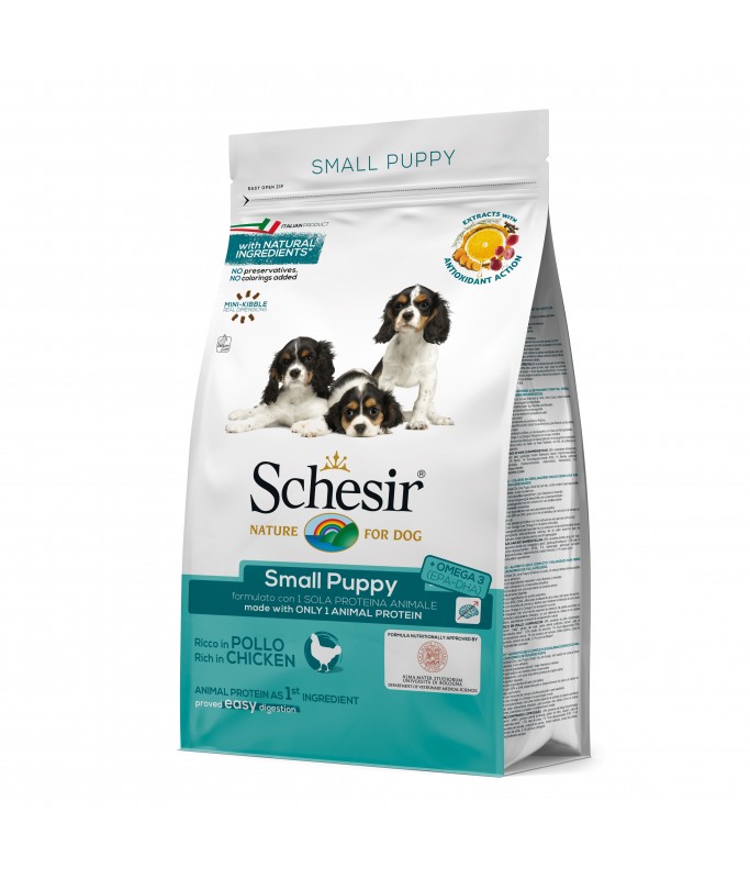 Schesir Small Puppy Food Rich in Chicken 2kg