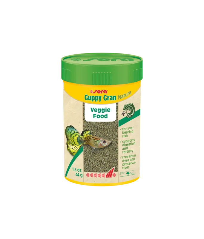 [SR00710] Sera Guppy Gran Nature 100ml / 44gm