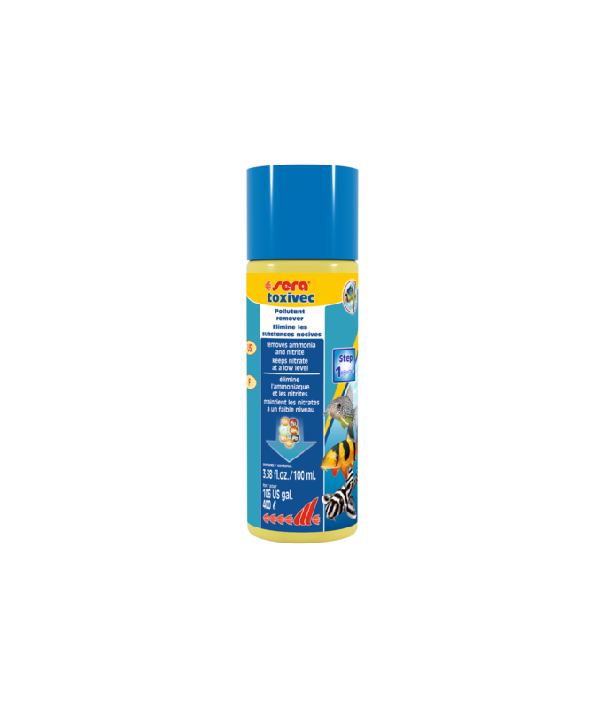 Sera Toxivec Aquarium First Aid and Tap Water Conditioner 100ml
