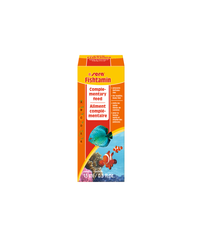 Sera Fishtamin Complementary Feed 15ml / 0.5oz