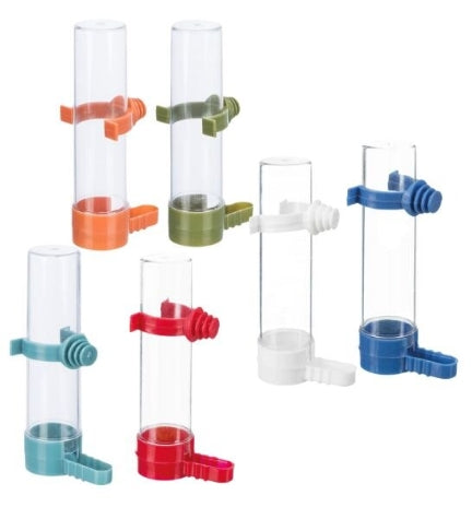 Trixie Water and Feed Dispenser for Bird Cage - BLUE/130ML