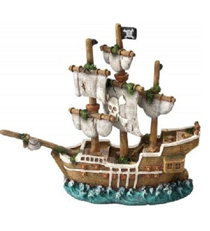 Aqua D'Ella Sailor Ship 3 Decoration for Aquariums Small