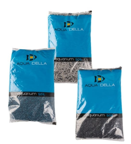 Aqua D'Ella Aquarium Color Gravel Mix - BLACK/2KG