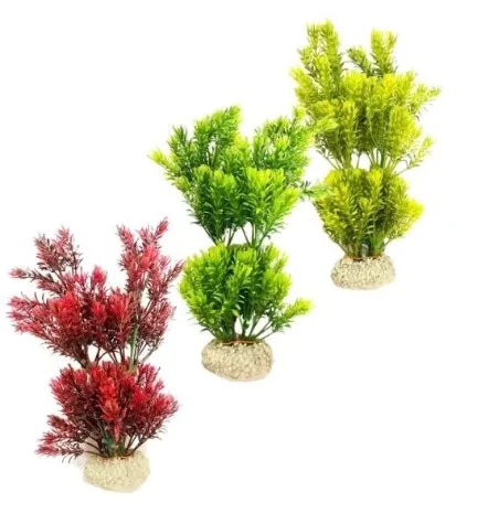Aqua D’Ella Plant Canadensis Aquarium Décor - Green/23cm