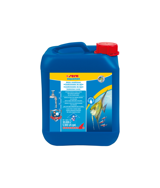 Sera Aqutan-5000ml, Water Conditioner Chlorine And Chloramines Remover