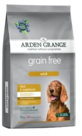 Arden Grange Grain Free Adult Duck & Superfoods Dry Dog Food 12kg