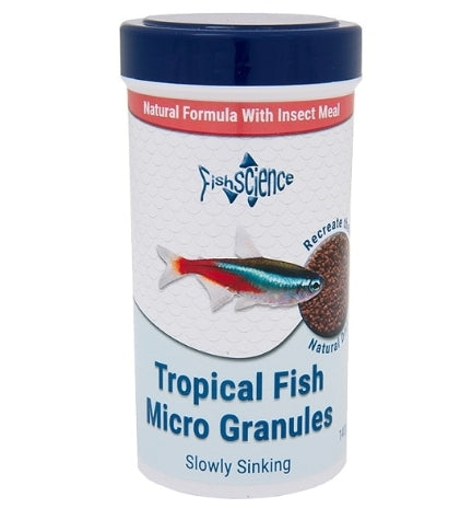 FishScience Micro Granules Fish Food - 140G