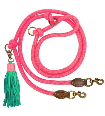 DWAM Extra Long Sugarbabe Dog Leash - PINK/L(220X1.4CM)