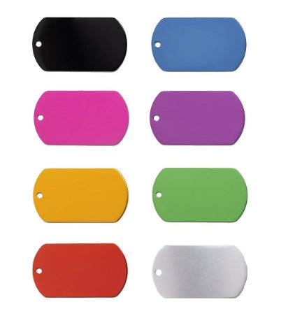 GoScribe Pet Tag Anodized Dog Tags - PINK/LARGE