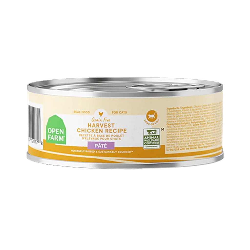 Open Farm Harvest Chicken Pate Wet Cat Food - 150G
